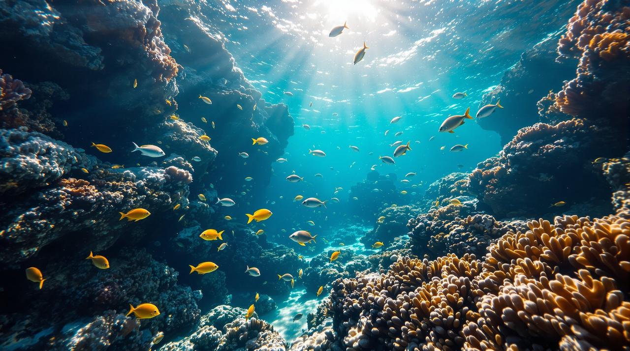 视频提取4K：太平洋珊瑚礁——海底花园